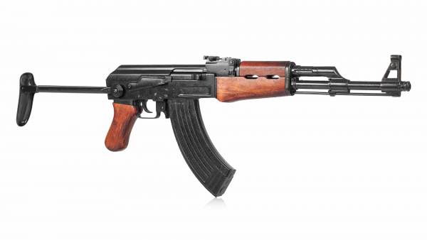 Kalaschnikow AK 47 AKS Deko Dekowaffe Sturmgewehr