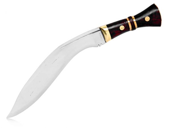 Gurkha Kukri Gurkhamesser mit Messingeinlagen