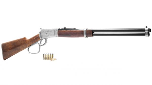Winchester 92 Deko SRC Large Loop mit Dekopatronen - Used Look