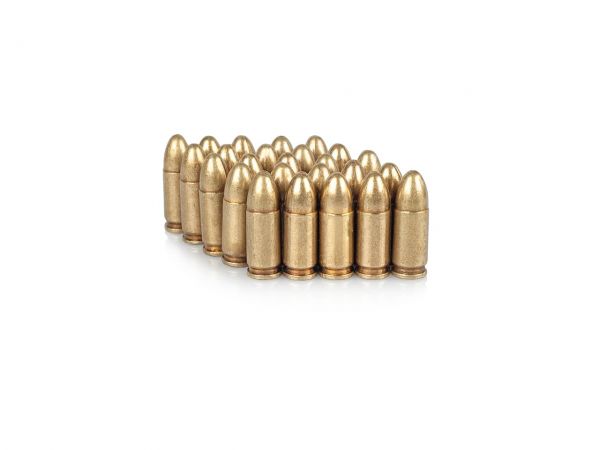 9mm Para Deko Munition 25 Stück Parabellum Dekopatronen