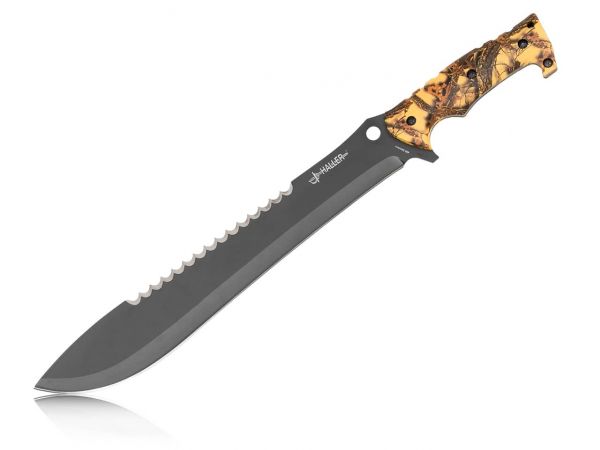 Machete Sand Camouflage mit Säge