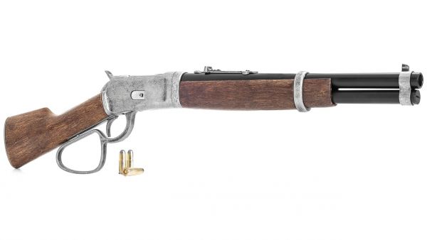 Winchester 92 Deko Mares Leg Long mit Dekopatronen - Used Look