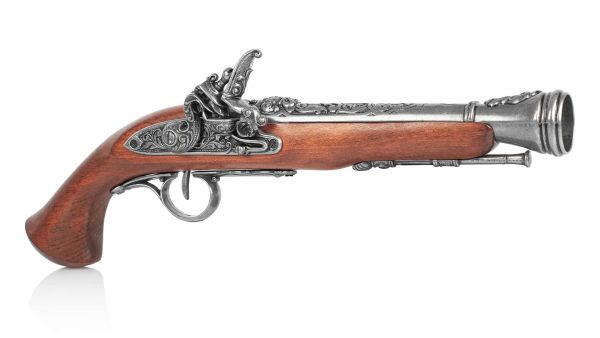 Deutsche Steinschlosspistole Deko Espingole Preußen um 1800 