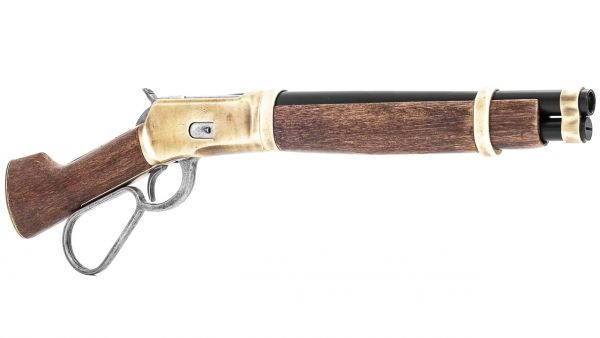 Winchester 92 Deko Model 1892 Mares Leg Messing Finish