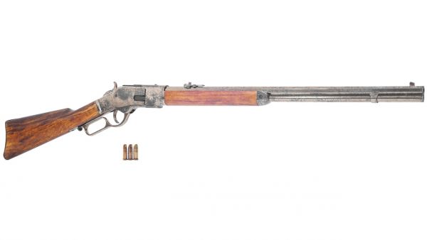 Denix Winchester 73 Deko Gewehr Model 1873 - gebläut / used look