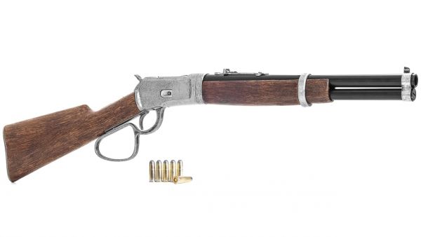 Winchester 92 Deko SRC Trapper Large Loop mit Dekopatronen - Used Look