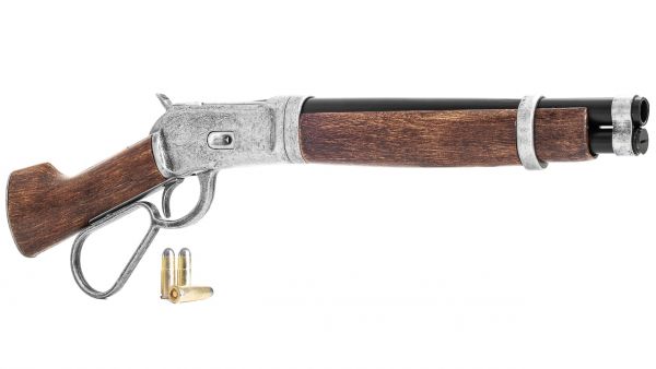 Winchester 92 Deko Model 1892 Mares Leg Used Look - mit Dekopatronen