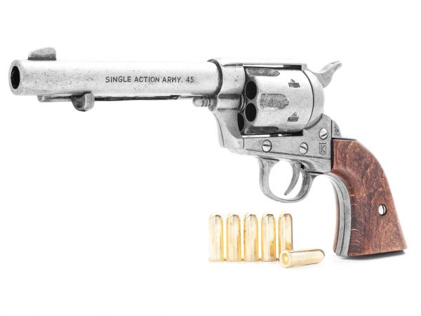 Colt Peacemaker Deko 5,5 Zoll Artillery Used Look mit Munition