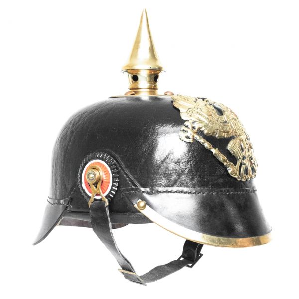 Pickelhaube Preußen Lederhelm