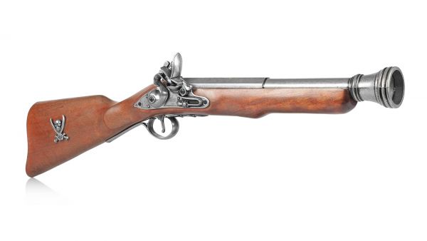 Blunderbuss 1800 Piraten Tromblon Deko