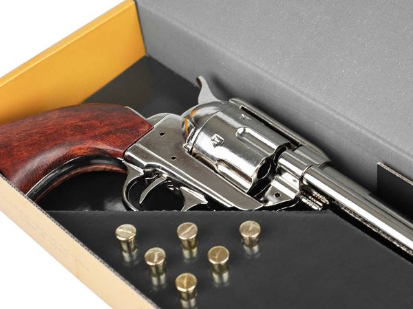 Western Colt mit Munition im Peacemaker Set