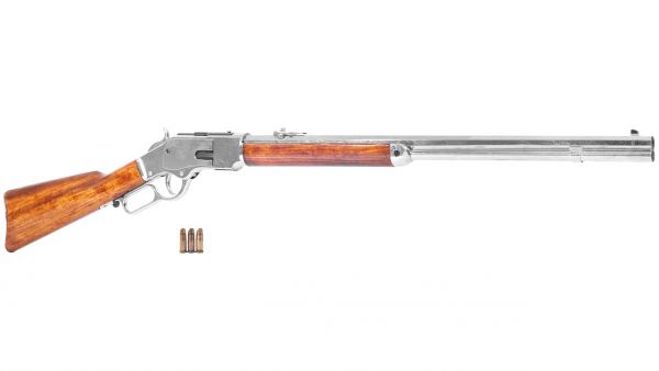 Denix Winchester 73 Deko Gewehr Model 1873 Vernickelt
